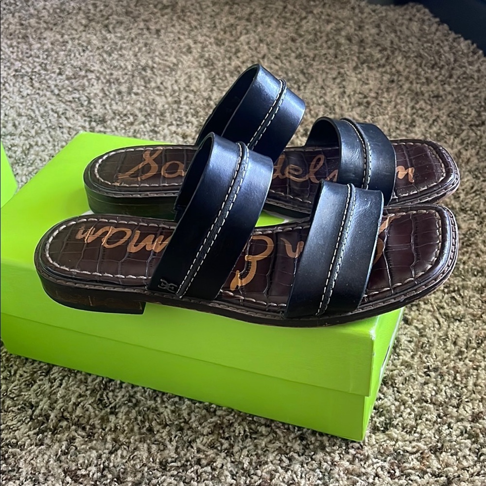 Sam Edelman Women's Haydee Slide Sandal, Black - Picture 3 of 11